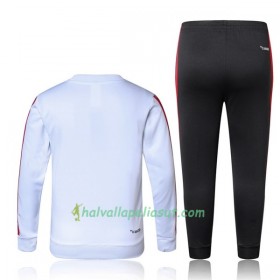 Lasten AC Milan Training Huppari Suits 2017-18 Valkoinen